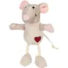 Image de 4x Trixie Souris à l'herbe à chat (Peluche pour chat), Jouets pour chat
