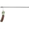 Image de Trixie Kattenhengel Muis Kunststof / Pluche - 46 Cm, Jouets pour chat