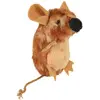 Image de 4x Trixie Souris avec herbe à chat + micropuce (Jouet à l’herbe à chat, Peluche pour chat), Jouets pour chat