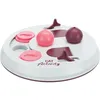 Image de TRIXIE Activity Flip Board - O 23 cm - Gris clair et rose - Pour chat