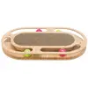 Image de Trixie Tableau à gratter avec cadre en bois, Jouets pour chat