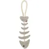 Image de Trixie Hunde-Spielzeug Fischgräte am Tau 43 cm, Jouets pour chien