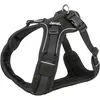 Image de Trixie Premium FlexMesh harness, wide fit,S M:48 69cm/20mm,black (Chien, Général, Promenade, Sport canin), Collier + laisse