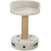 Image de Trixie Cat tree with play foot, 54 cm, grey (54 cm, Grey, Grijs, Gris), Arbre à chat