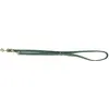 Image de Trixie Pure adjustable lead, leather, M L: 2 m/20 mm, sage (Chien, Général), Collier + laisse