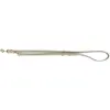 Image de Trixie Pure adjustable lead, leather, M L: 2 m/20 mm, light grey (Chien, Général), Collier + laisse