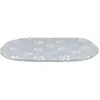 Image de Trixie Jimmy cushion, cotton look, oval, 77 × 50 cm, light grey (Chat, Chien), Panier pour chien + chat