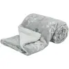 Image de Trixie Jimmy Soft blanket, soft plush, 150 × 100 cm, light grey (Chien), Panier pour chien + chat