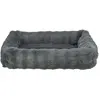 Image de Trixie Elli bed, sqaure, 80 × 60 cm, dark grey (Chat, Chien), Panier pour chien + chat