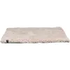 Image de Trixie Calida lying mat with heat-reflec.inlay,140×85cm,white-brown (Chien), Panier pour chien + chat