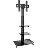 Image de myWall Hp 100 L (Sol), Support de moniteur, Noir