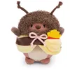 Image de Peluche Nici Abeille avec french fries et costume