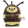 Image de Magni NICI Doudou abeille Beenie marron 5cm (5 cm)