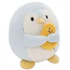 Image de Peluche pingouin Waddle avec canard 27 cm