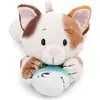 Image de NICI 62151 Kuscheltier Glückskatze & Fisch 30cm liegend GREEN (15 cm)