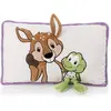 Image de NICI, Coussin pour enfant, 62282 Kissen Rehbock René Reobuck & Frosch Fridolin Frog (25 x 43 cm)