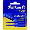 Image de Pelikan, Cartouche de rechange + encrier, 4001 GTP/5 (Bleu, 10 pcs)