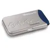 Image de Pelikan, Cartouche de rechange + encrier, Cartouches de grande taille Pierre précieuse Tanzanite (Bleu, Noir, 6 pcs)