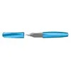Image de Pelikan pelikan twist stylo plume frosted blue, bleu-métallique noir