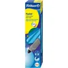 Image de Pelikan Twist Stylo roller Frosted Blue, bleu-métallique