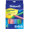Image de Pelikan, Écriture + dessin, Colorella Duo C407 Crayon-feutre Fin Multicolore (e) (12x)
