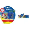Image de PELIKAN - cartouches d'encre "animaux"/"sport + space" emballage blister, pour stylo "griffix" , couleur: bleu royalcontenu: 2 boîtes pliantes de 5 pièces chacune