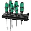 Image de Wera 334 SK/6 pour latelier Jeu de tournevis 6 pièces vis à fente, cruciforme Phillips