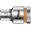 Image de Douille 6 pans extérieurs 5.5 mm Longueur: 23 mm Wera 05003504001 Propulseur: 1/4 (6.3 mm)