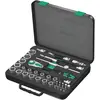 Image de Wera, Clé à douille + douilles, 8100 SC 2 Jeu cliquet Zyklop Speed (10 mm, 11 mm, 12 mm, 13 mm, 14 mm, 15 mm, 16 mm, 17 mm, 18 mm, 19 mm, 20 mm, 21 mm, 22 mm, 23 mm, 24 mm, 25 mm, 26 mm, 27 mm, 28 mm, 29 mm, 30 mm, 31 mm, 32 mm)