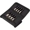 Image de Assortiment de douilles 1/4'', 50 mm de long, 8 pièces, Contenu : 7 8 10 12 13 mm 1/4 5/16 3/8 pouces