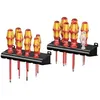 Image de Wera Kraftform Big Pack 100 VDE Jeu de tournevis 14 pièces vis à fente, cruciforme Phillips, TORX, vis Pozidriv