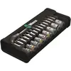 Image de Composition 28 pièces zyklop metal switch 1/4 pouces + trousse wera 05004018001