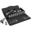 Image de Wera, Clé à douille + douilles, 8100 SC 6 Jeu cliquet Zyklop Speed (10 mm, 11 mm, 12 mm, 13 mm, 14 mm, 15 mm, 16 mm, 17 mm, 18 mm, 19 mm)