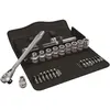 Image de Composition 28 pièces zyklop metal switch 1/2 pouces + trousse wera 05004078001