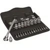 Image de Coffret de douilles 28 pièces 1/4 pouces zyklop metal wera 05004017001