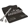 Image de Coffret de douilles 28 pièces 1/2 pouces zyklop metal wera 05004077001