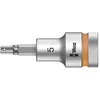Image de Douille 6 pans intérieurs 5 mm Longueur: 60 mm Wera 5003821001 Propulseur: 1/2 (12.5 mm)