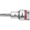 Image de Douille 6 pans intérieurs 6 mm Longueur: 60 mm Wera 5003822001 Propulseur: 1/2 (12.5 mm)