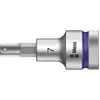 Image de Wera, Clé à douille + douilles, 8740 C HF Hex-Plus 7,0 x 60 mm (7 mm)
