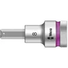 Image de Douille 6 pans intérieurs 8 mm Longueur: 60 mm Wera 5003824001 Propulseur: 1/2 (12.5 mm)