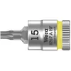 Image de Wera 8767 A 05003363001 6 pans intérieurs (TX) Douille-embout T 15 1/4 (6.3 mm)