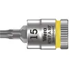 Image de Wera, Clé à douille + douilles, 8767 A HF TX 15 x 28 mm