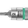 Image de Wera, Clé à douille + douilles, 8740 A Hex-Plus 2,5 x 28 mm