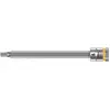 Image de Wera, Clé à douille + douilles, 8740 A HF Hex-Plus 4,0 x 100 mm (4 mm)