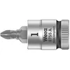 Image de Wera 8755 A 05003353001 vis Pozidriv Douille-embout PZ 1 1/4 (6.3 mm)