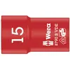 Image de Wera, Clé à douille + douilles, 8790 B Vde 15,0 (15 mm)