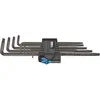 Image de Wera - 967/9 TX XL HF 1 - Clés Mâles Coudées Torx - 9 Pièces - Noir