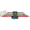 Image de Wera, Clé à six pans, 3967/9 TX SXL Multicolour HF Stainless 1