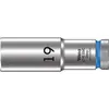 Image de Wera, Clé à douille + douilles, 8790 HMC Deep 19,0 (19 mm)