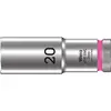 Image de Wera, Clé à douille + douilles, 8790 HMC Deep 20,0 (20 mm)